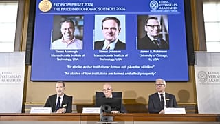 Le prix Nobel d'économie a été décerné à Daron Acemoglu, Simon Johnson et James A Robinson.