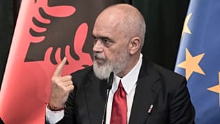 El primer ministro albanés, Edi Rama.