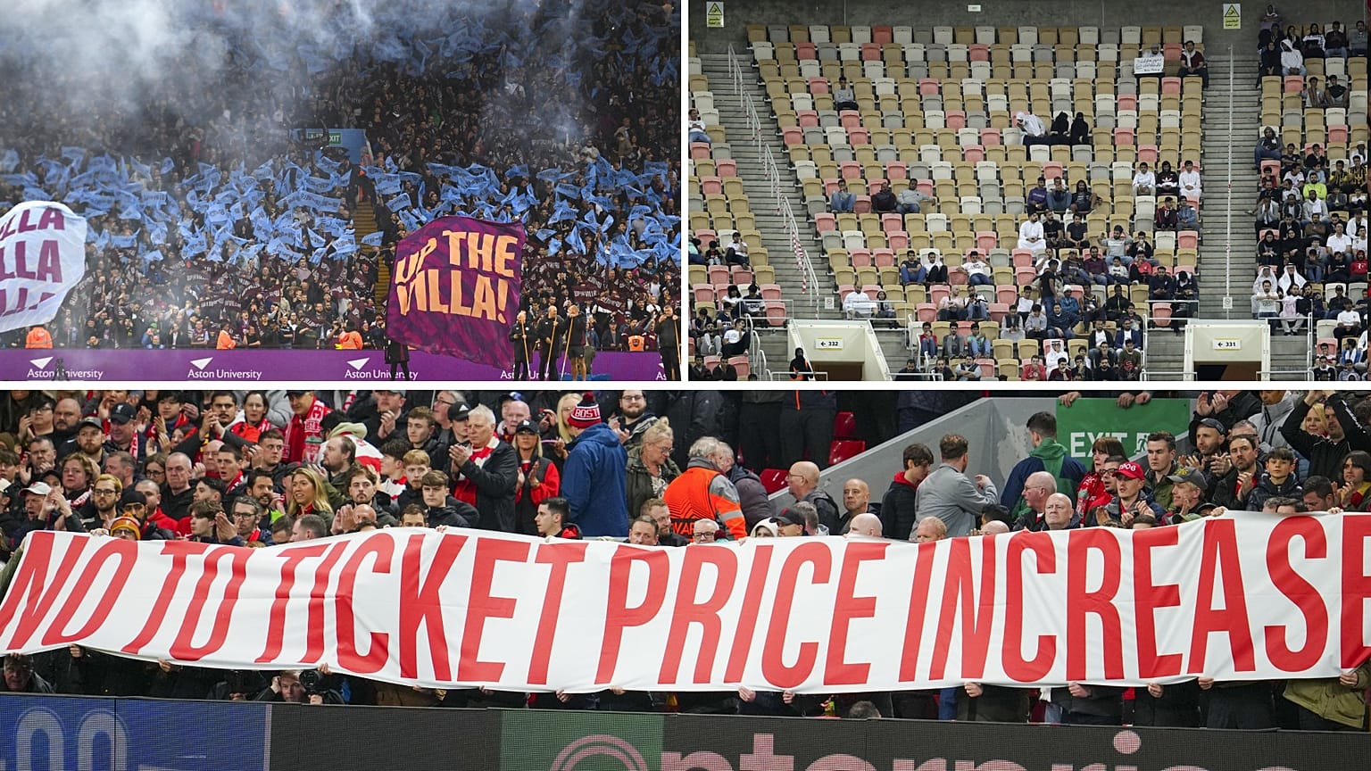 Are fans being priced out of football?