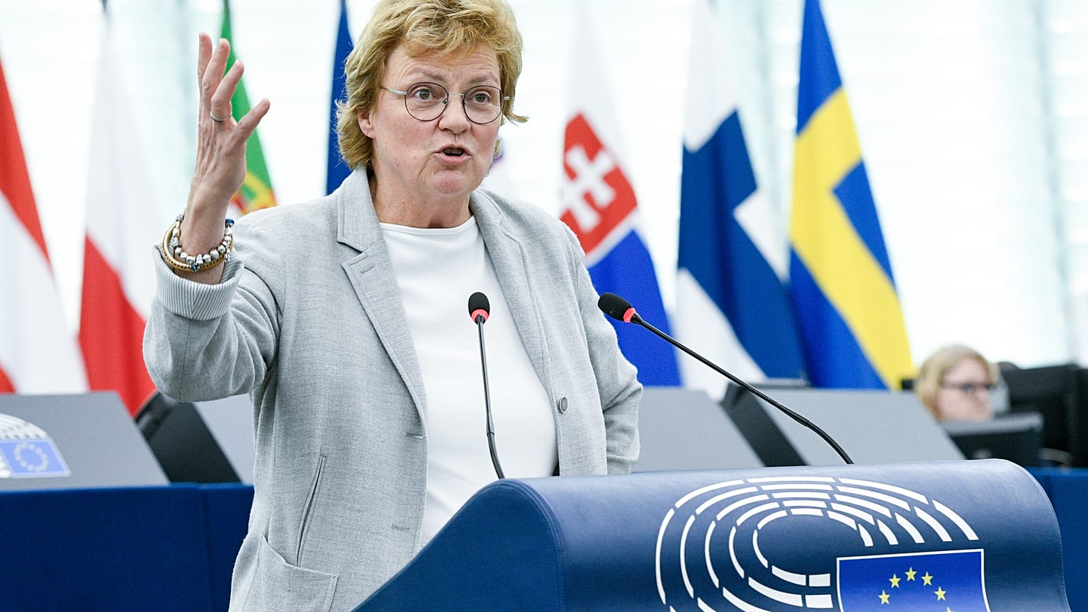 AP Milletvekili Monika Hohlmeier Ekim 2024'te