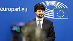 El eurodiputado Brando Benifei, uno de los copresidentes del grupo de seguimiento de la IA.