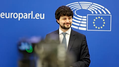 MEP Brando Benifei, one of the co-chairs of the AI monitoring group.