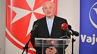 Kozma Imre a Petőfi-díj átadón 2023-ban