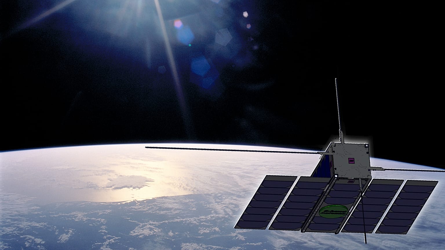  تصور فني لقمري "OPS-SAT"