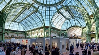 Le Grand Palais pour Art Basel Paris, 2024.