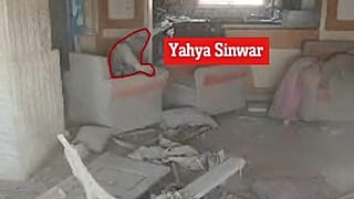Les derniers instants de Yahya Sinouar, bande de Gaza, 17 octobre 2024.
