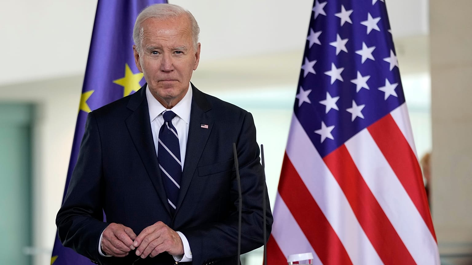 Il Presidente Usa Joe Biden a Berlino, in Germania, 18 ottobre 2024