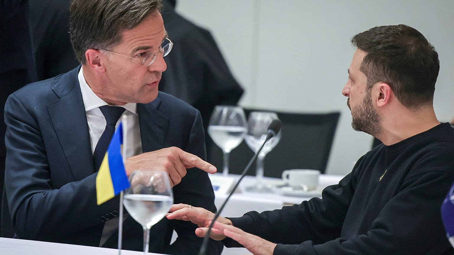 Nato-Chef Mark Rutte und Wolodymyr Selenskyj.