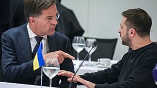 Nato-Chef Mark Rutte und Wolodymyr Selenskyj.