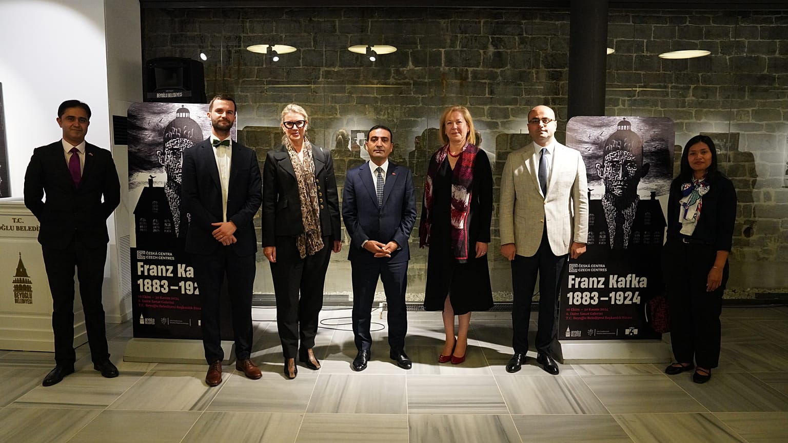 Kafka'nın sergisi İstanbul'da açıldı.