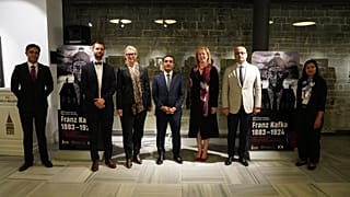 Kafka'nın sergisi İstanbul'da açıldı.