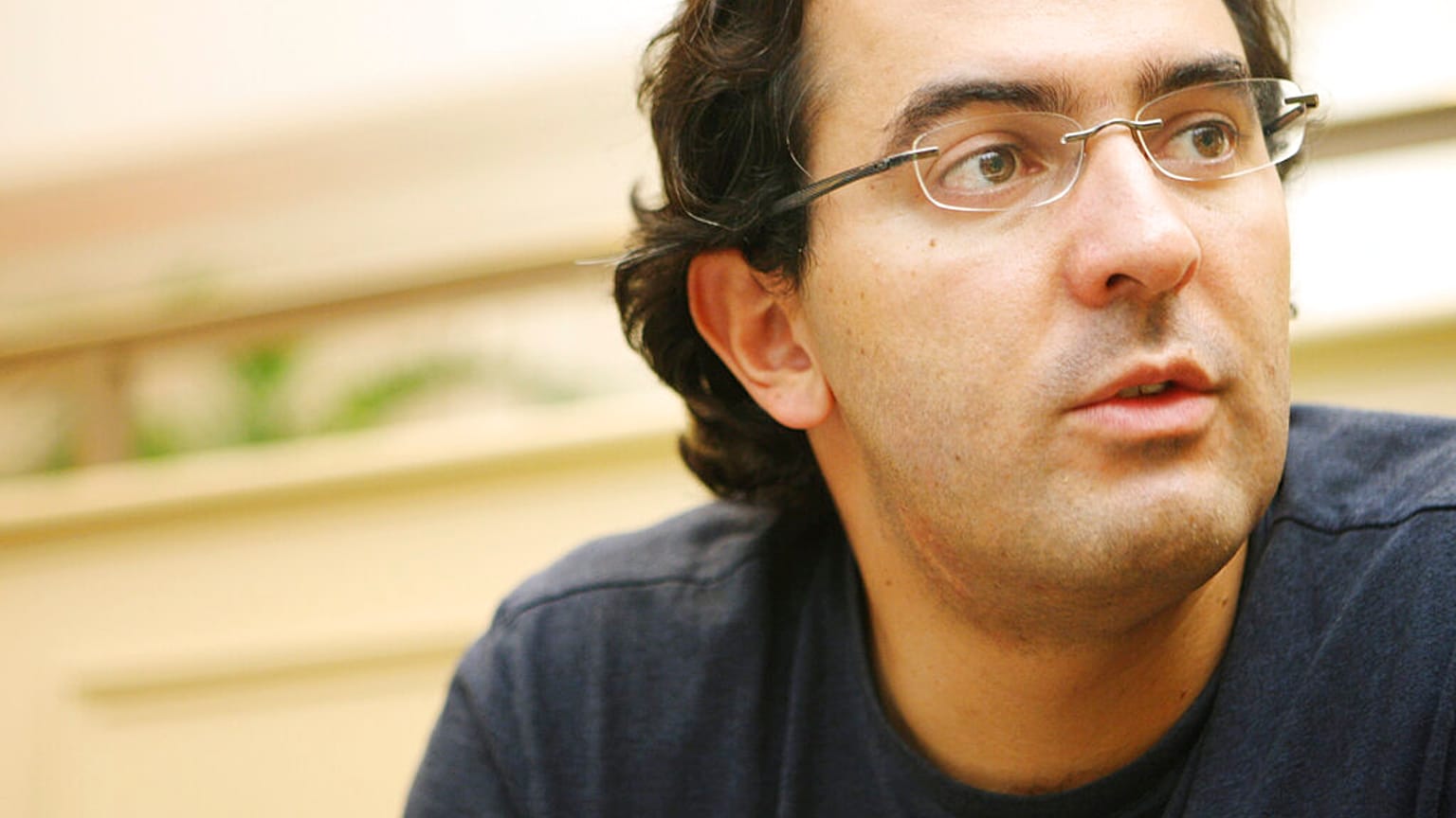 Kolombiyalı yazar Juan Gabriel Vasquez.