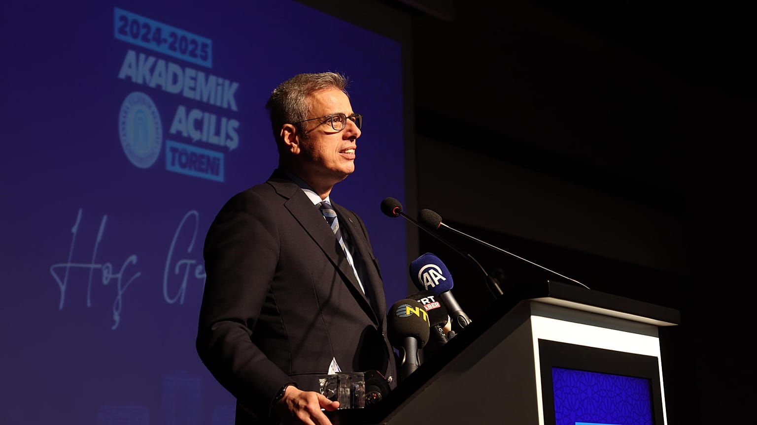 Sağlık Bakanı Prof. Dr. Kemal Memişoğlu, Ankara Yıldırım Beyazıt Üniversitesi 2024-2025 Akademik Yılı Açılış Töreni’nde, 16 Ekim 2024