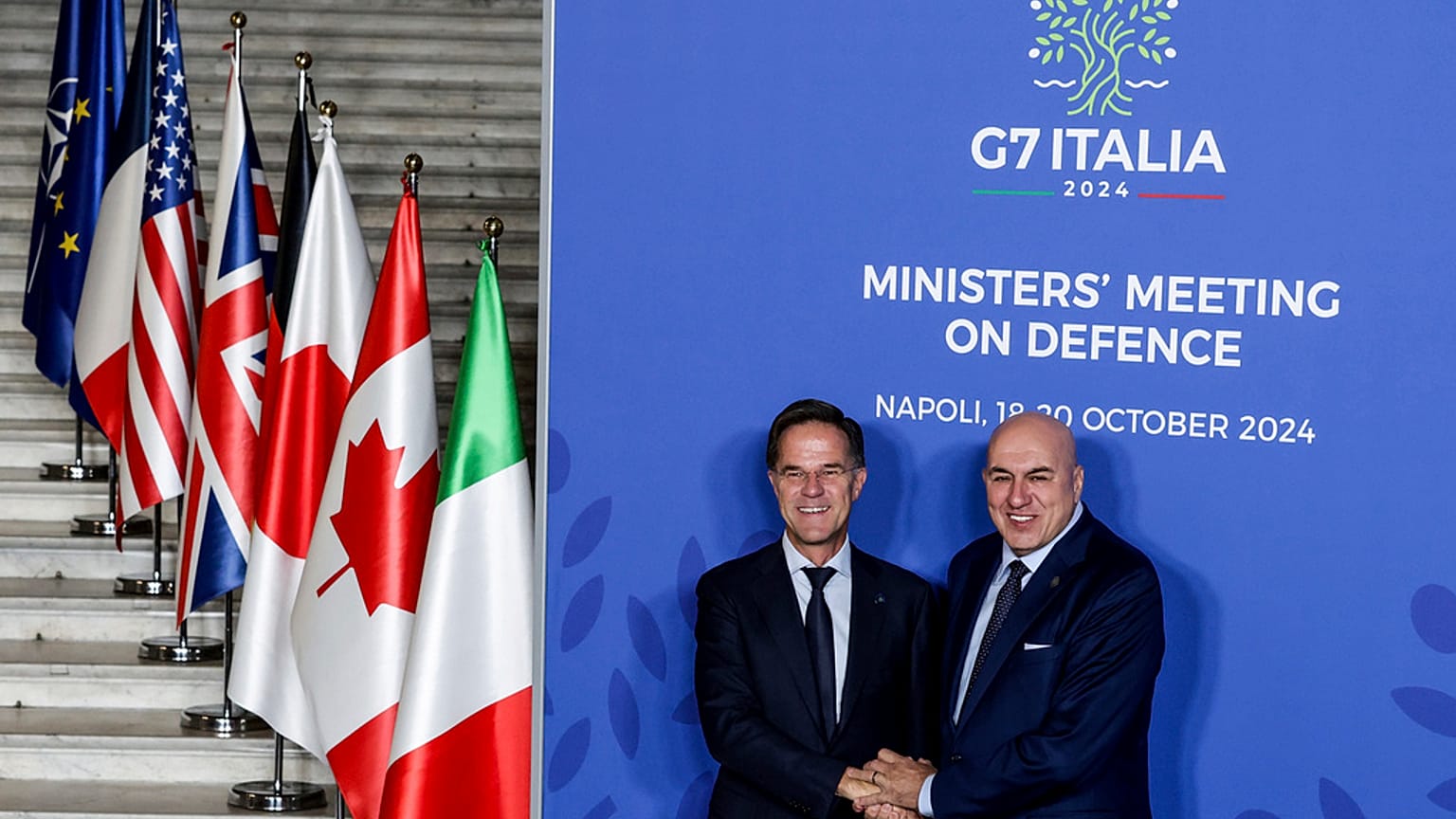 Cumbre del G7 en Nápoles. 