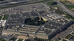 Az amerikai védelmi minisztérium (Pentagon) épülete Washingtonban