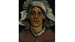 Imagen del cuadro 'Cabeza de mujer' del pintor holandes Vincent van Gogh