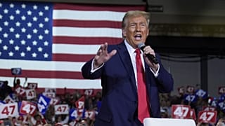 Donald Trump a pennsylvaniai Lancasterben kampányol