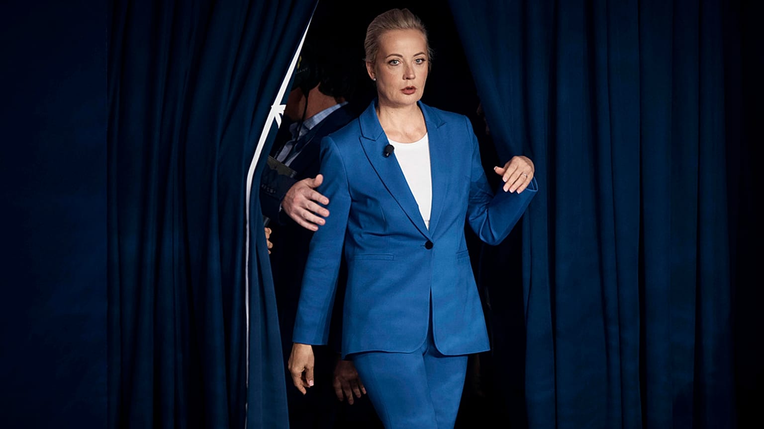 Julija Nawalnaja bei der Clinton Global Initiative am 24. September 2024 in New York 