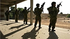 Учения на военной базе в Израиле. Архивное фото