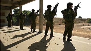 Учения на военной базе в Израиле. Архивное фото