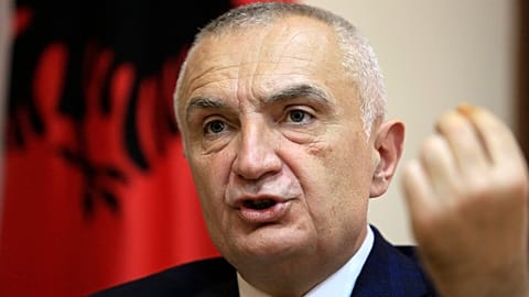 Ilir Meta 2021-ben, még elnökként