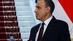 وزير الخارجية المصري بدر عبد العاطي يحضر مؤتمرا صحفيا مشتركا مع وزير الخارجية الأمريكي أنتوني بلينكن في قصر التحرير في القاهرة