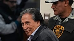 El expresidente peruano Alejandro Toledo asiste a una sesión judicial donde el juez dictará sentencia en su caso de corrupción en Lima, Perú, el lunes 21 de octubre de 2024.