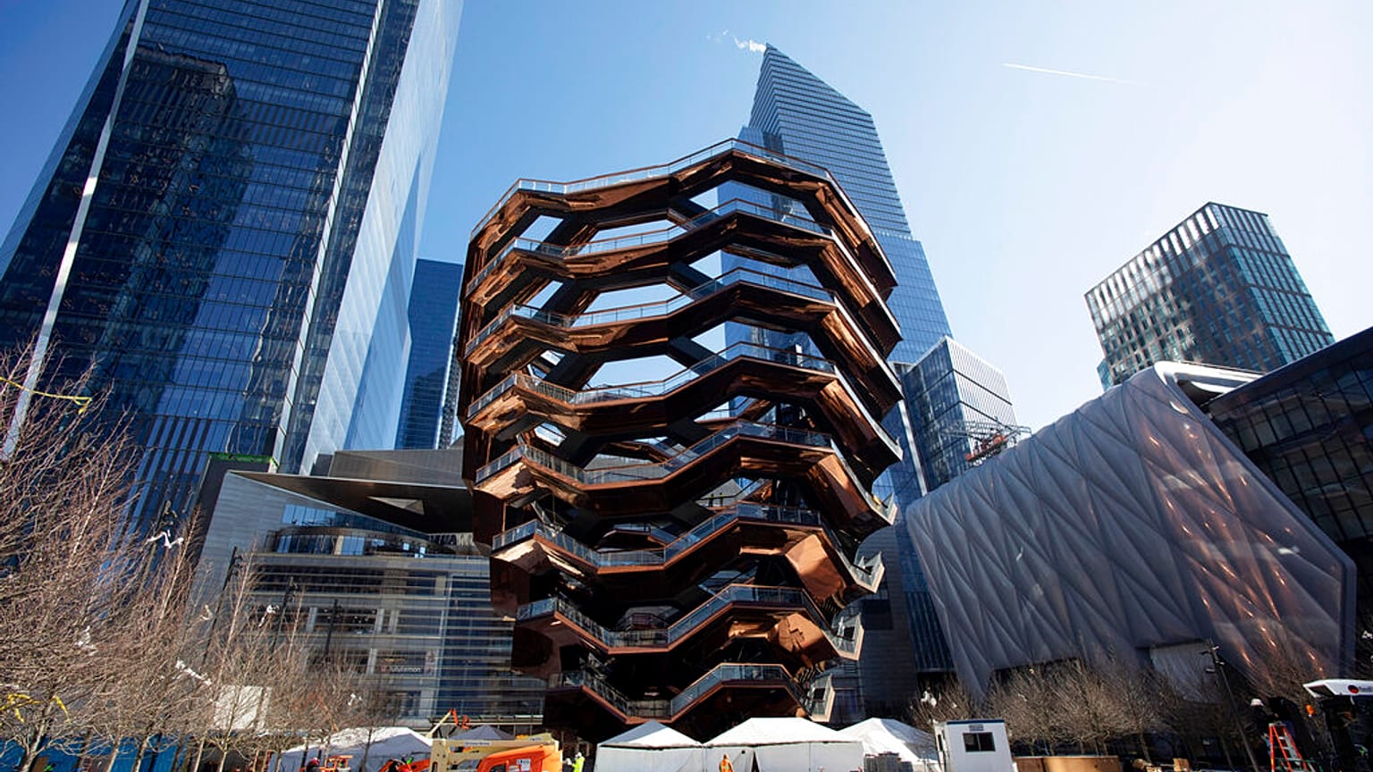 When it opened in 2019, the Vessel was the focal point of the €25-billion Hudson Yards Redevelopment project in New York. 