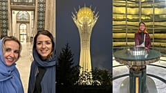 La periodista de Euronews Hannah Brown pasó seis días explorando Astana