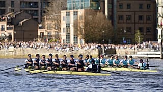 The men's teams compete at the 2024 race