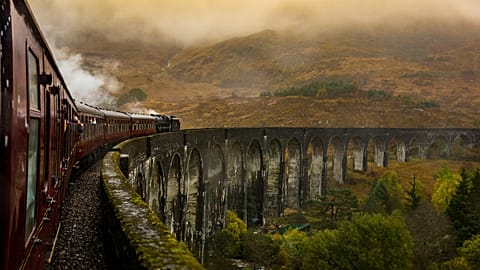 The Royal Scotsman is just one of the luxury trains featured on the round the world trip 