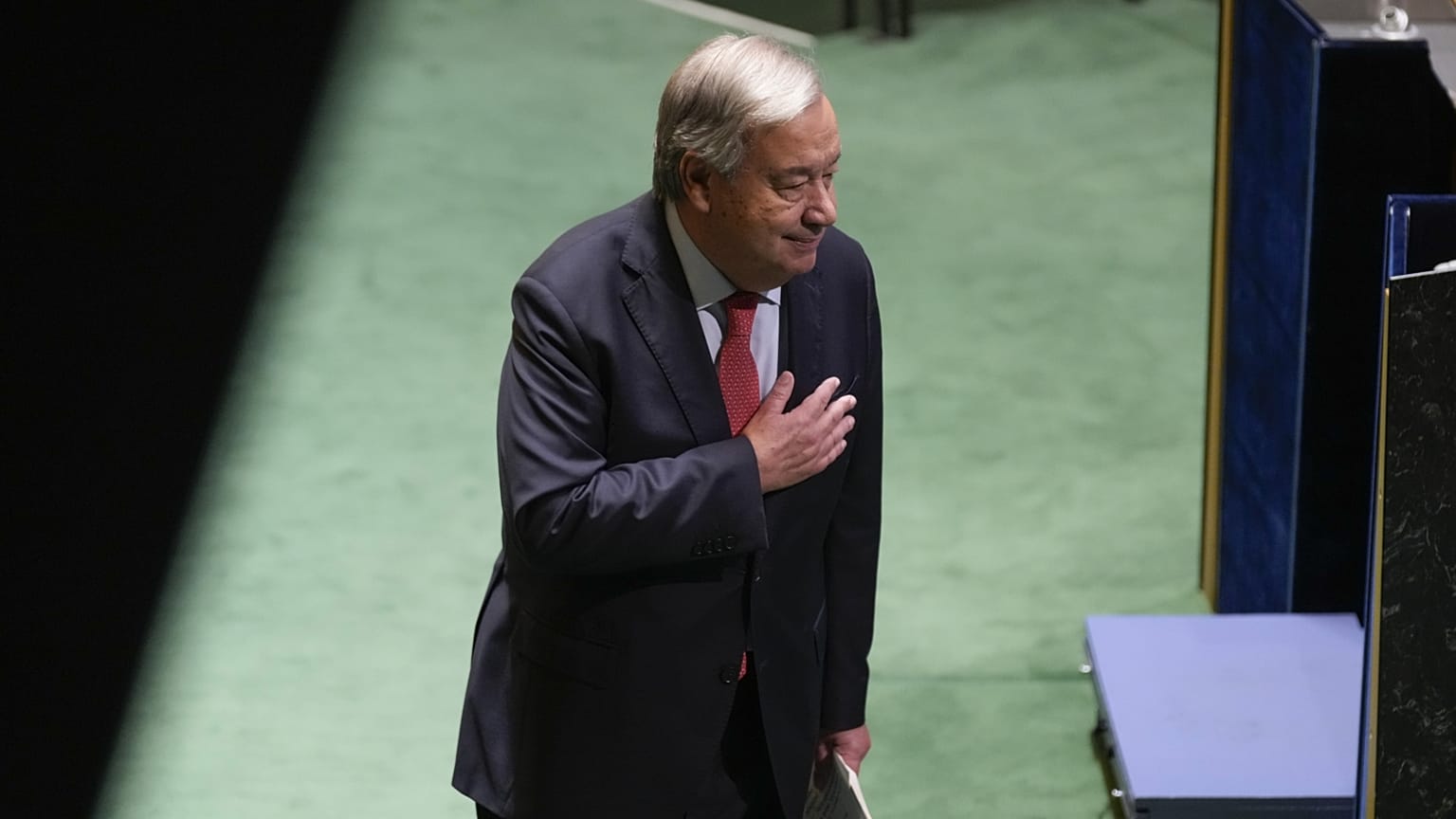 António Guterres az ENSZ Közgyűlésén