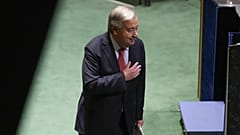 António Guterres az ENSZ Közgyűlésén