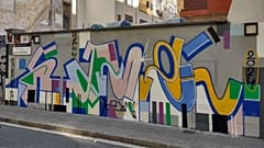 3. Graffiti de Sawe, enero de 2024
