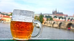 Prague is famed for its cheap beer and beautiful architecture.