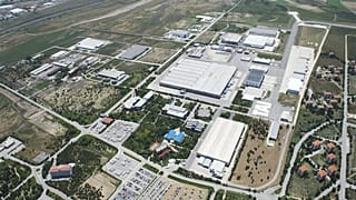 Vista aerea del campus TAI di Kahramankazan (Foto: TAI)