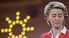 La Presidenta de la Comisión, Ursula von der Leyen, en Portugal en 2021