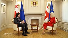 Ο πρωθυπουργός της Γεωργίας Irakli Kobakhidze συνομιλεί με το Euronews ενόψει των βουλευτικών εκλογών.