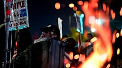Διαμαρτυρία εργαζομένων στην Boeing στο Σιάτλ