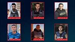 الجيش الإسرائيلي يزعم أن 6 صحفيين فلسطينيين يعملون في صفوف الفصائل بغزة 