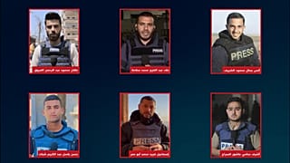الجيش الإسرائيلي يزعم أن 6 صحفيين فلسطينيين يعملون في صفوف الفصائل بغزة 