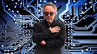 Tim Burton Londra'da açılan sergide yapay zekadan duyduğu korkuyu anlatıyor 