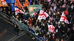 Διαδήλωση στη Γεωργία