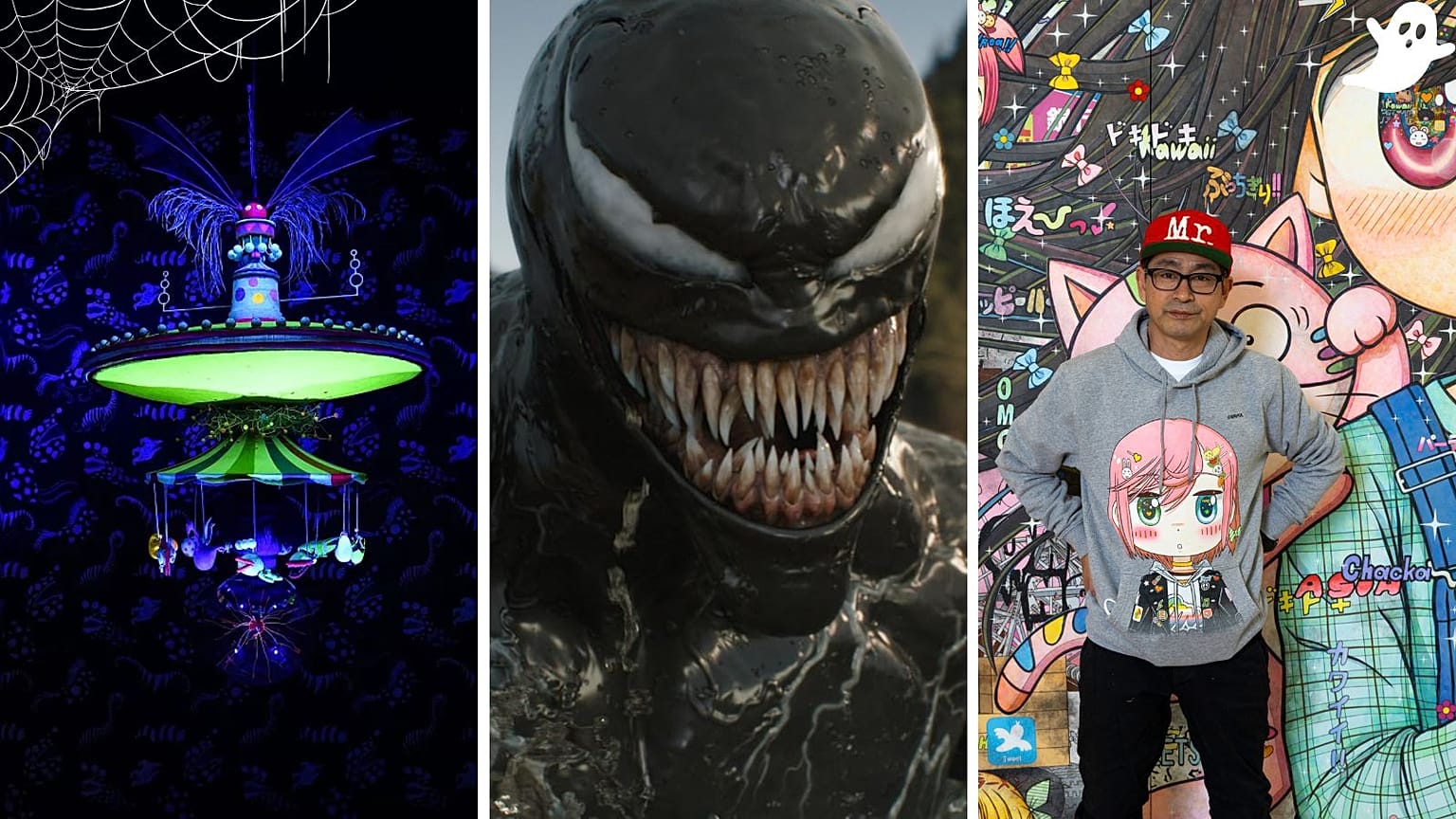 'The World of Tim Burton'; 'Venom: The Last Dance'; Portrait of artist Mr. 