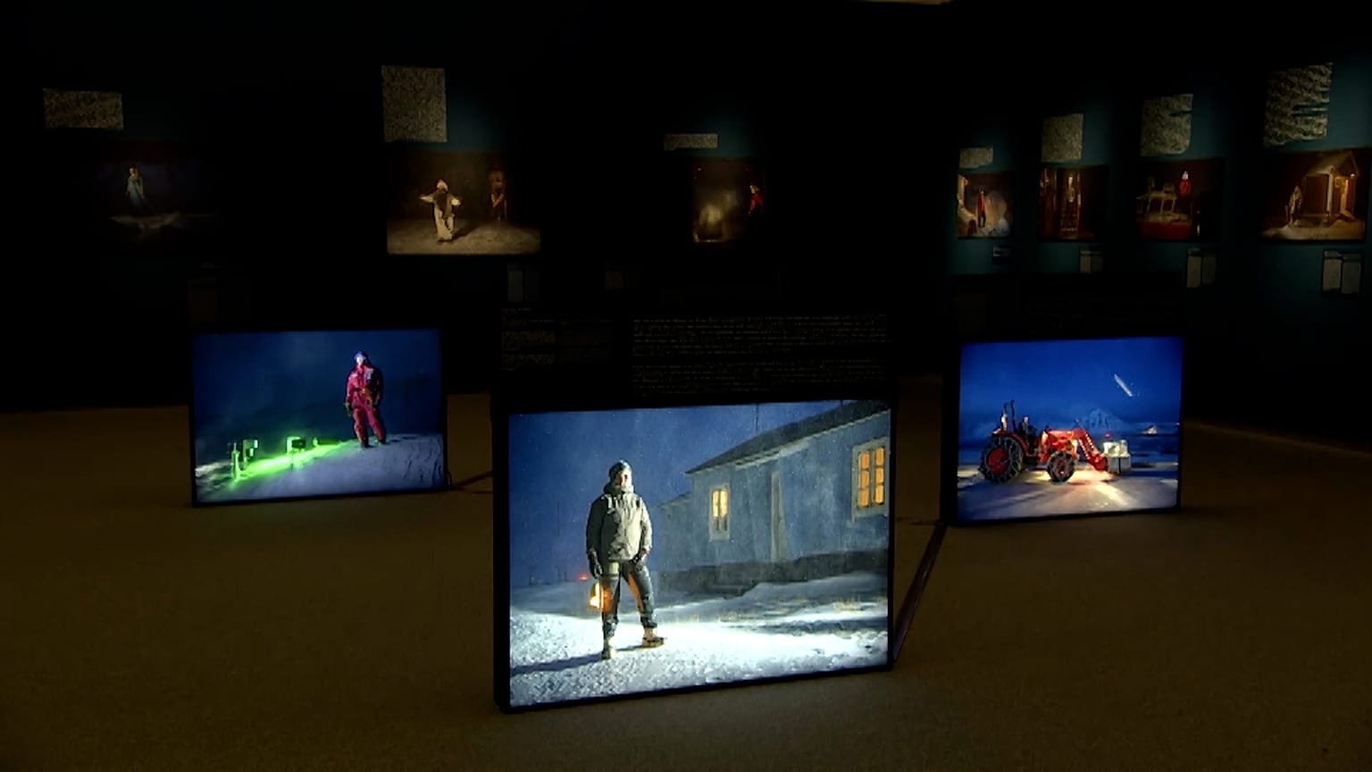 Des clichés de l'exposition « Étoiles nocturnes de l'Arctique » à Budapest 