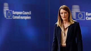 Die Präsidentin des EU-Parlaments, Roberta Metsola
