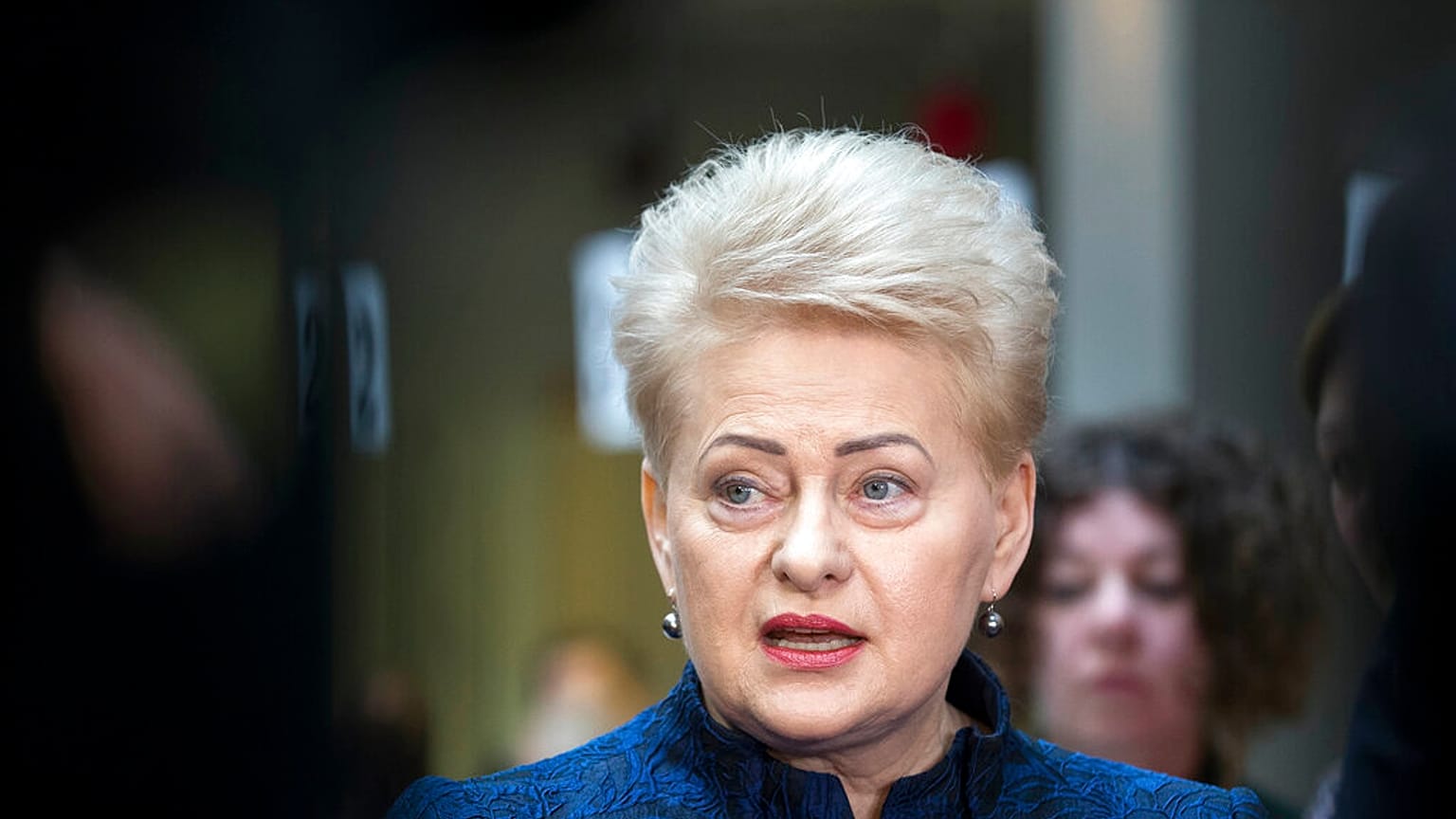 Dalia Grybauskaite 2009-2019 yılları arasında Litvanya Cumhurbaşkanı olarak görev yaptı