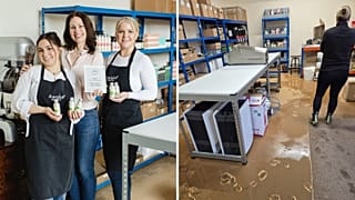 "Está pasando factura": el propietario de una pequeña empresa describe el impacto de las inundaciones en Inglaterra