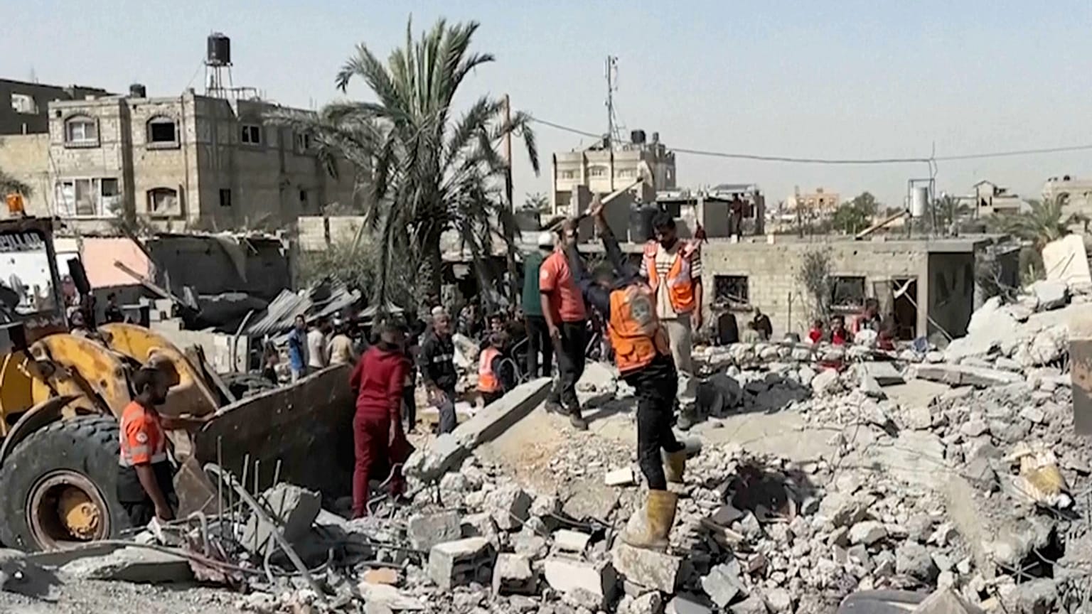 Edifici distrutti a Gaza