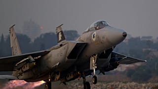 Decorativo; avión de combate de la Fuerza Aérea de Israel